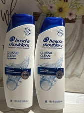 Champú diario Head & Shoulders CLASSIC CLEAN, 12,5 oz (paquete de 2) caducidad 26/10