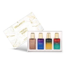 BELLAVITA Aromas Mágicos | 4x20ml | EDP de Larga Duración | Regalo para Hombre y Mujer