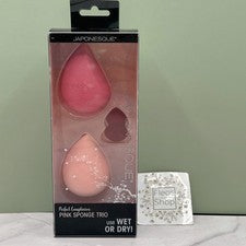 Pack trío de esponjas de maquillaje japonesas