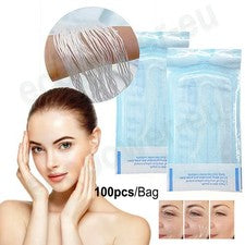 Línea de péptidos de proteína de elevación de hilo de colágeno facial 100 piezas talla radar cuidado de la piel