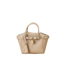 Cinturón Samantha Thavasa Diseño Samantha Azel Talla Pequeña Gris-Beige