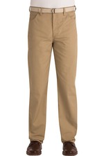 Pantalones cómodos resistentes tostados estilo 2551 Edwards para hombre talla 44 longitud sin dobladillo