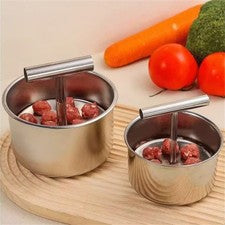 Herramienta de cocina de acero inoxidable para albóndigas perfectamente formadas cada vez