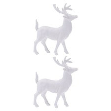 2 Piezas Decoraciones para Salón Ciervos Estatuillas Hogar Objetos Decorativos Estatua
