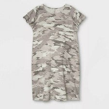 Vestido de maternidad tejido manga corta para mujer Isabel maternidad camuflaje pequeño