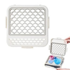 Cesta de accesorios de silicona para lavavajillas para guardar cómodamente pequeños contrastes