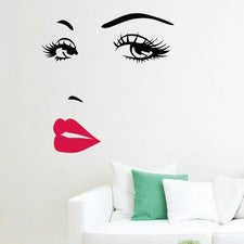Calcomanías extraíbles para decoración del hogar para dormitorio de niñas geniales