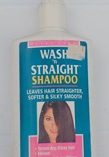Champú Nutra Care Wash 'n Straight 10 fl oz para cabello suave brillante sin frizz