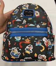 Mochila Loungefly Disney Parks Disneyland Atracciones Paseos Bebé Fab 5