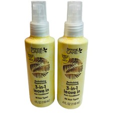 Spray acondicionador de cabello revitalizante 3 en 1 Leave In 2 para todo tipo de cabello 4 oz