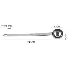 Cuchara Medidora Alta Calidad Utensilios de Cocina Acero Inoxidable Café Cuchara Medidora Portátil