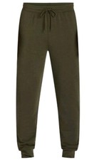 Pantalones de chándal Athletic Works para hombre PEQUEÑOS de punto verde oliva bolsillos con bolsillos #10725