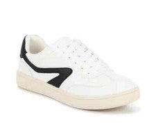 Dolce Vita Damas Vasser Moda Tenis Blanco Negro Talla-7.5