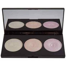 Paleta Makeup Revolution Highlight - 3 resaltadores de polvo brillante sin crueldad