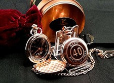 Reloj Bolsillo PERSONALIZADO Feliz Cumpleaños Personalizado Grabado 1º 18º 21º 100º