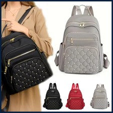 Mochila de viaje, bolso de hombro doble, bolso escolar de viaje de moda, para mujer
