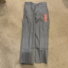 Pantalones Dickies Para Hombre 874 Clásicos Calce Original Trabajo Pierna Recta 32x32 Gris