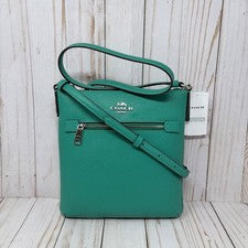 Bolso Coach Mini Rowan File para mujer en verde brillante CE871