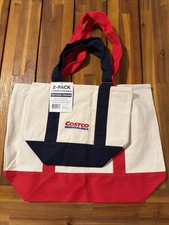 Costco Bolso de Mano de Lona Eco Conjunto de 2 Edición Limitada Mujer (Solo Exclusivo de Asia)