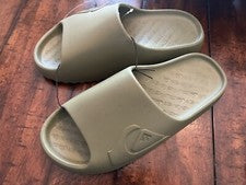 QUIKSILVER Hombres 8 Diapositivas Cloudbreak Cloud Break Chanclas Sandalias Zapatos OLIVA
