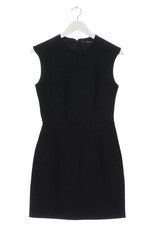 Vestido lápiz mujer MANGO negro talla 36 elegante poliéster