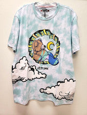 ¡Nuevo! Camiseta BKYS Lucky Charm Para Hombre Oso de Peluche Calidad Top Corbata Estilo Teñido Como Nueva