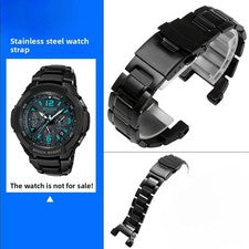 Correa de reloj de acero inoxidable macizo 24 mm para Casio GW-3500B/GW-3000B/GW-2000/2500