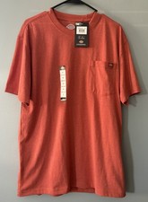 Camiseta Dickies Bolsillo Medio Peso Pesado Ropa de Trabajo Manga Corta Tejida Camiseta Nueva con Etiquetas