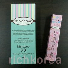 Máscara de pestañas de maquillaje mucho volumen + crema BB hidratante bálsamo de manchas SPF43 PA+++ de Corea