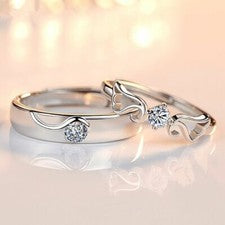 Anillo ajustable de plata esterlina 925 con ala de ángel para mujeres niñas joyas regalo Reino Unido