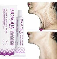 Crema reafirmante de cuello BIOAQUA 2 piezas - Aprieta y suaviza las arrugas con colágeno PACK DOBLE