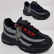ZAPATO DEPORTIVO DE GIMNASIO CON CORDONES PARA CORRER CAMINAR PARA NIÑOS CON AMORTIGUACIÓN TALLA 10-3