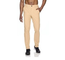 Pantalones Reebok Anchor bronceados de 5 bolsillos talla 28x32 para hombre nuevos con etiquetas - estilo chino de pierna
