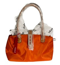 Nuevo bolso de mano Tosca para mujer con doble correa de moda naranja bloqueo giratorio de nailon pies de metal
