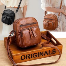 Bolso De Cuero Para Mujer Bolsa Moda Lujo Hombro Mano Cartera Bandolera Elegante
