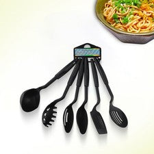 Juego de 6 utensilios de cocina antiadherentes de nailon para utensilios de cocina