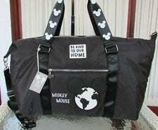 Bolso de Mano de Viaje Disney Mickey Mouse Duffle Weekender Primark Nuevo con Etiquetas