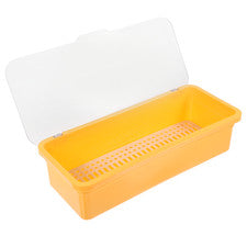 Organizador de Utensilios de Cocina Vajilla Bandeja Soporte con Cubierta Encimera