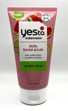 Exfoliante facial diario Yes to Watermelon para todo tipo de piel 4 oz/118 ml hidrata ligeramente