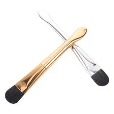 2 piezas herramientas faciales para el cuidado de la piel cepillo de fibra aplicación de mascarilla facial