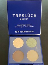 Paleta cuádruple de sombras de ojos TRESLUCE Beauty HERMOSA BELLA TRAVEL .12 oz