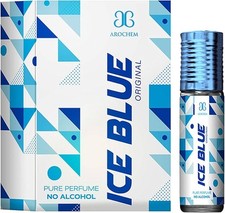 Fragancia de larga duración Arochem Ice Blue Attar 6 ml