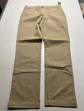 Nuevo con etiquetas Pantalones Chinos Gap Beige Pierna Recta Carrera Negocios Ropa Para Hombres Talla 34x34