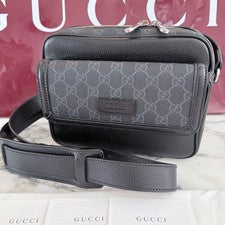 Bolso Bandolera GUCCI 795464 GG Supreme Cuero y Lona, Pequeño