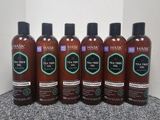 6 X Hask ACEITE DE ÁRBOL DE TÉ acondicionador vigorizante refresca y calma el cuero cabelludo 12FL OZ