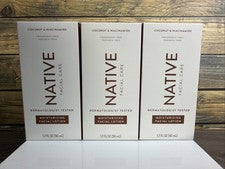 Loción facial hidratante Native Facial Care coco y niacinamida paquete de 3 1,7 oz