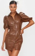 Nuevo Para Mujer Informal Cuero Piel de Cordero Tostado Hecho a Mano Elegante Real Suave Genuino
