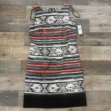 Nuevo con etiquetas Vestido para mujer AB STUDIO sin mangas recto hasta la rodilla talla 8