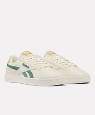 Chaussures sportif Sneakers HOMME Reebok Court Retro Blanc Vert Lifestyle