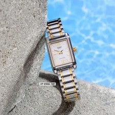 Casio LTP-1235SG-7A Dos Tonos Oro Acero Inoxidable Analógico Damas Reloj Casual